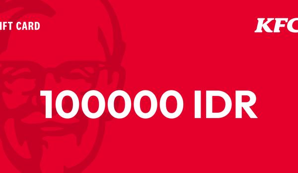 KFC Gift Card 100000 IDR