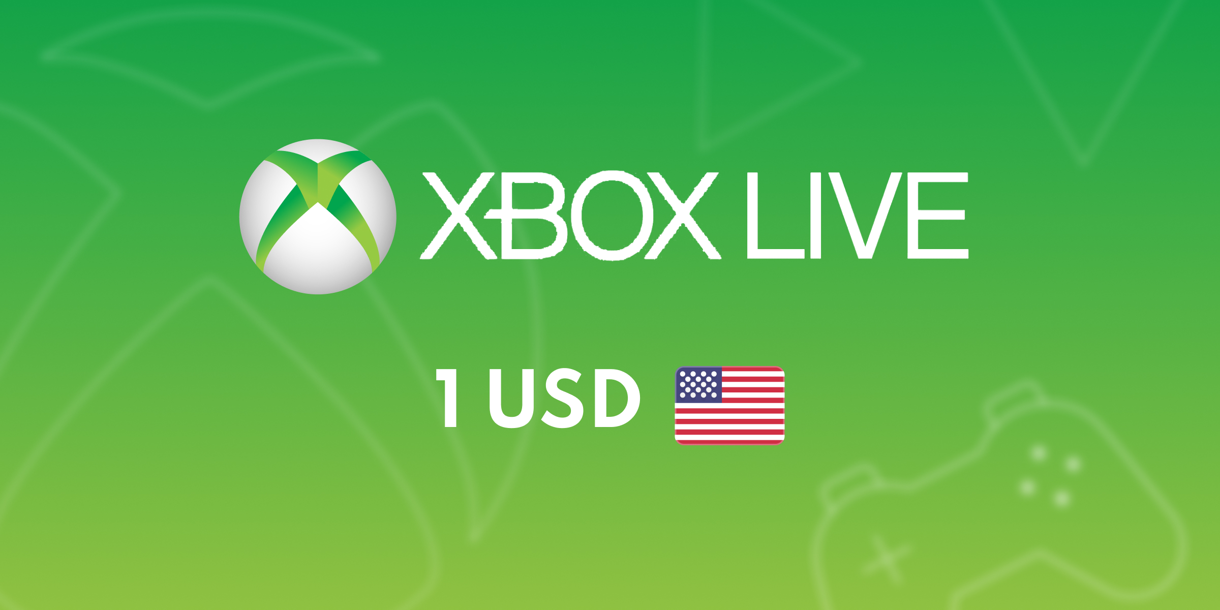 Xbox Live Gift Card 1 USD