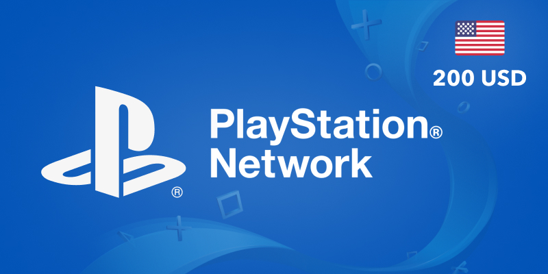 PlayStation Network Gift Card 200 USD