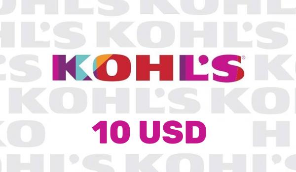 Kohls Gift Card 10 USD