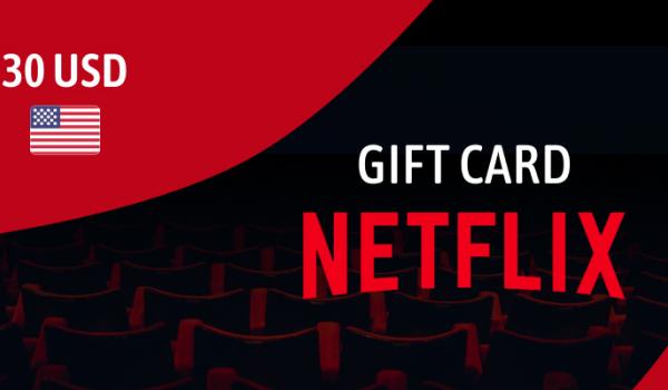 Netflix Gift Card 30 USD