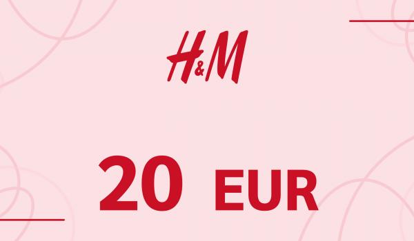 H and M Gift Card 20 EUR