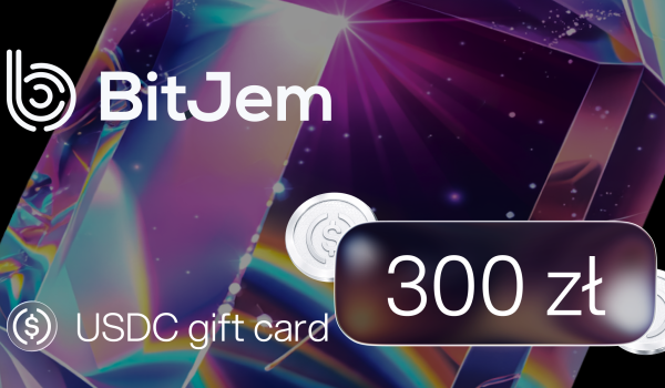 BitJem USDC Gift Card 300 PLN
