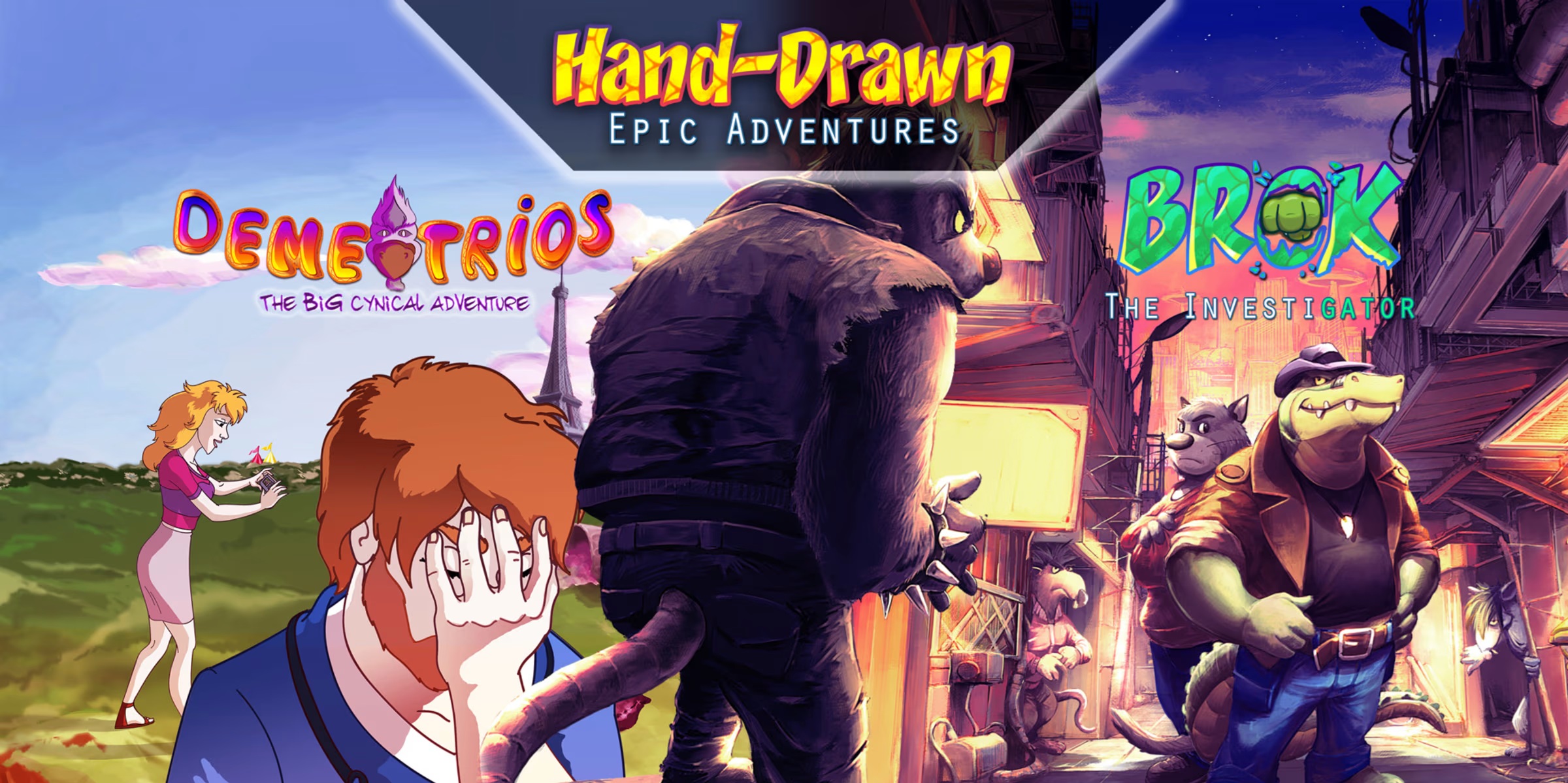 Hand Drawn Epic Adventures