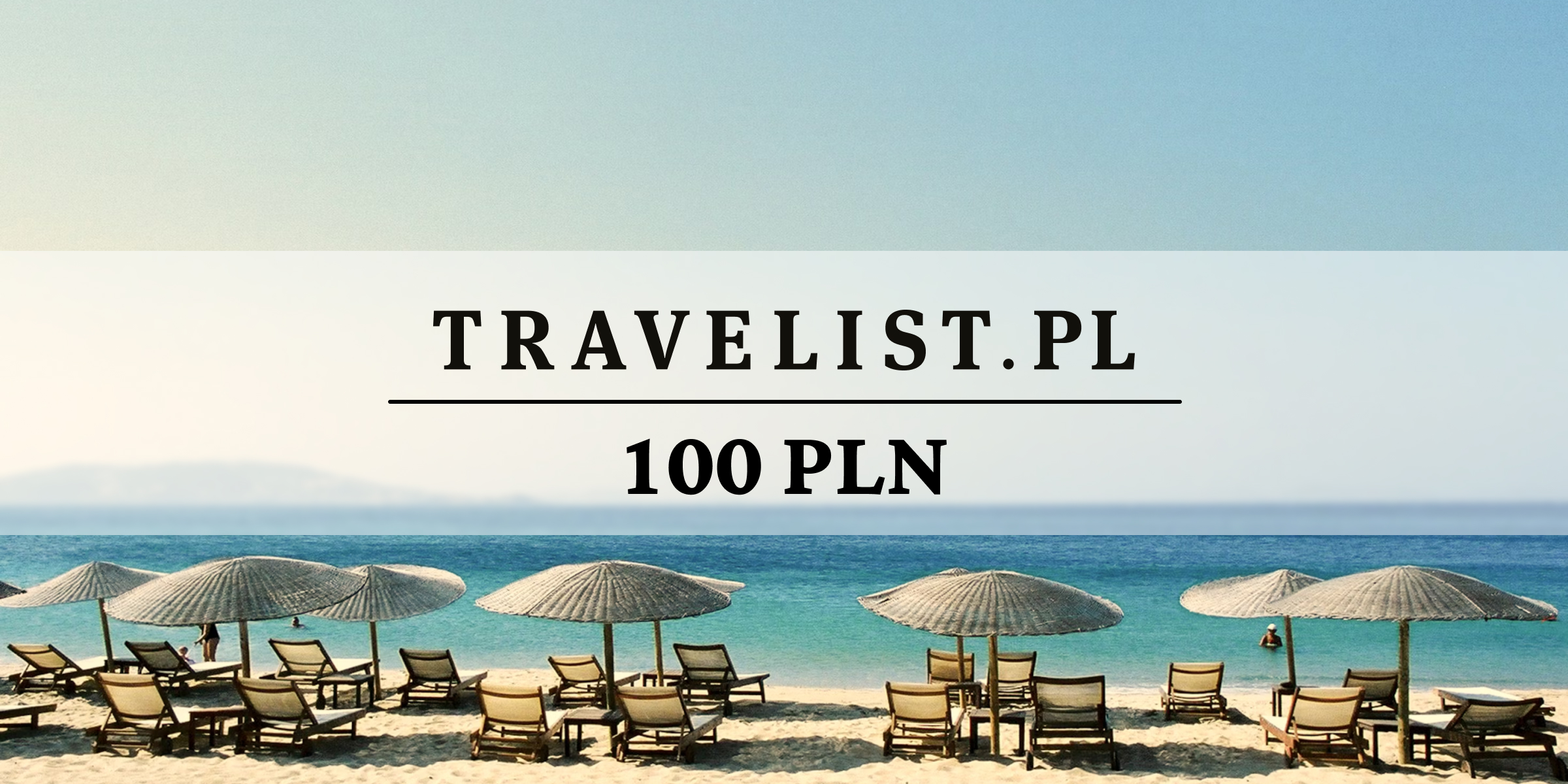 Travelist Gift Card 100 PLN