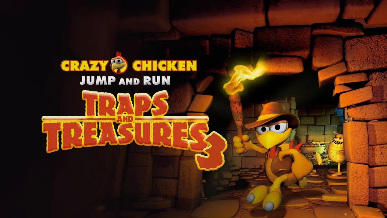 Crazy Chicken Traps and Treasures 3 (PS5)