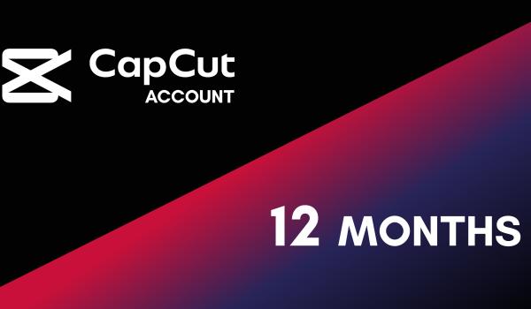 Capcut Pro 12 Months Account