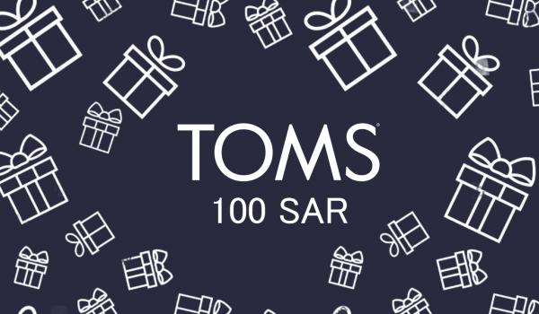TOMS Gift Card 100 SAR