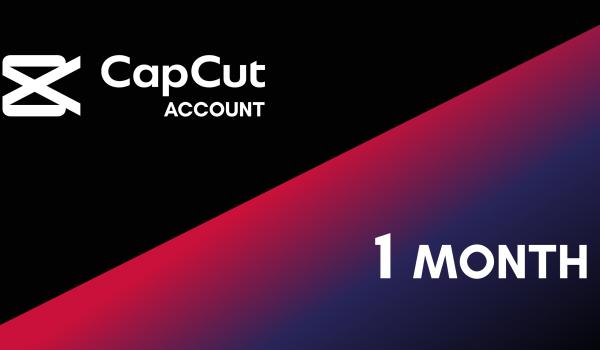 Capcut Pro 1 Month Account