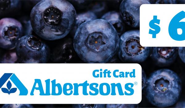 Albertsons Gift Card 6 USD