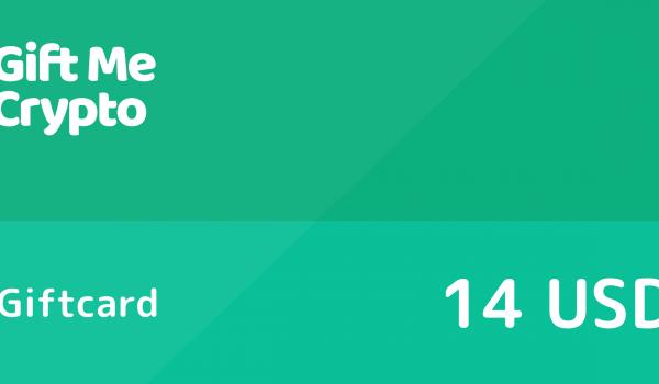 Gift Me Crypto Gift Card 14 USD