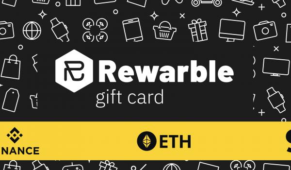 Rewarble Binance Gift Card ETH 9 USD