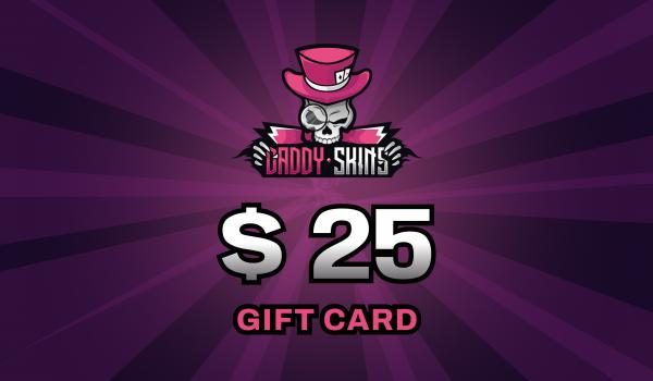 DaddySkins Gift Card 25 USD