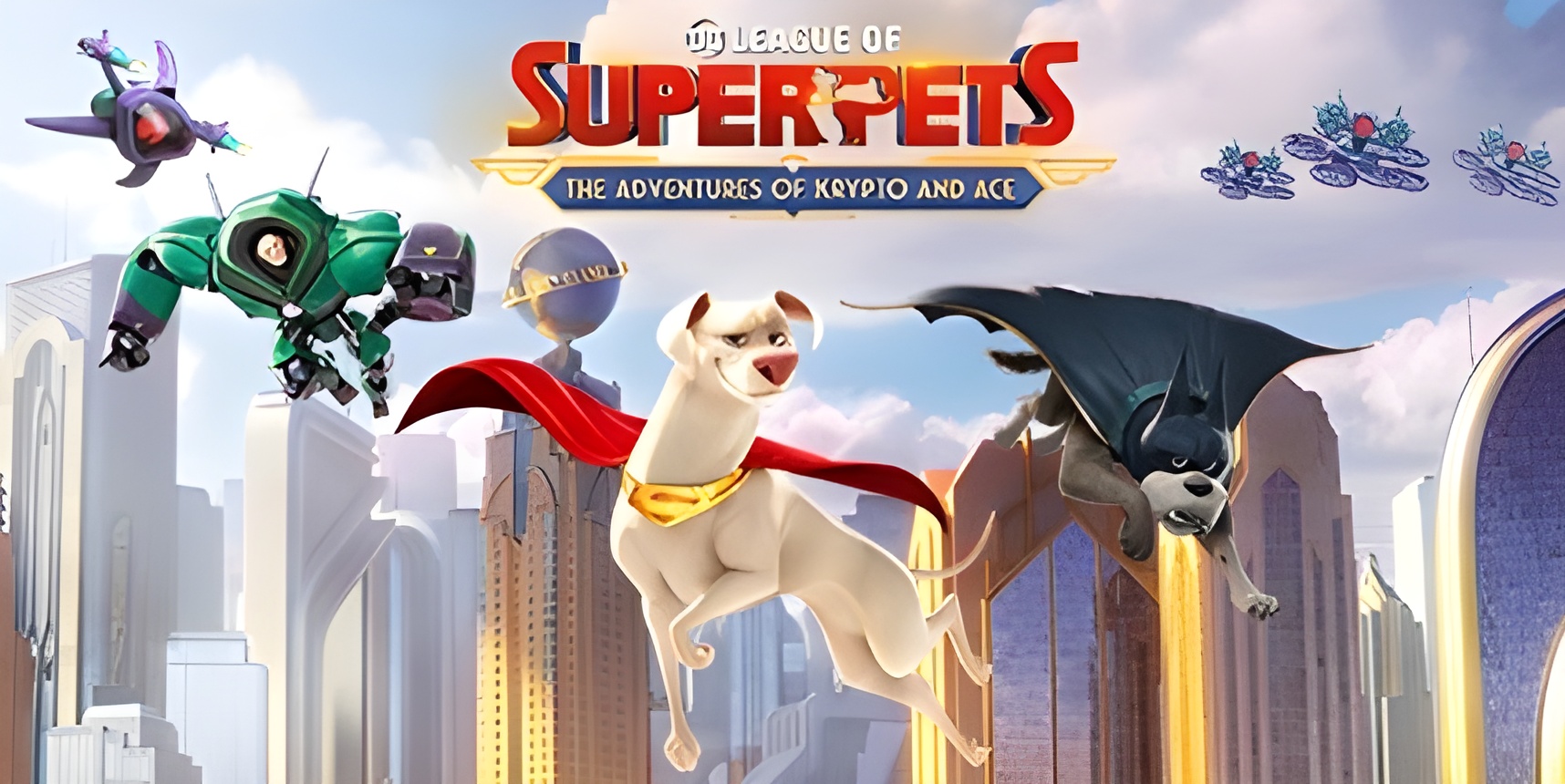 DC League of Super Pets The Adventures of Krypto and Ace (Switch)