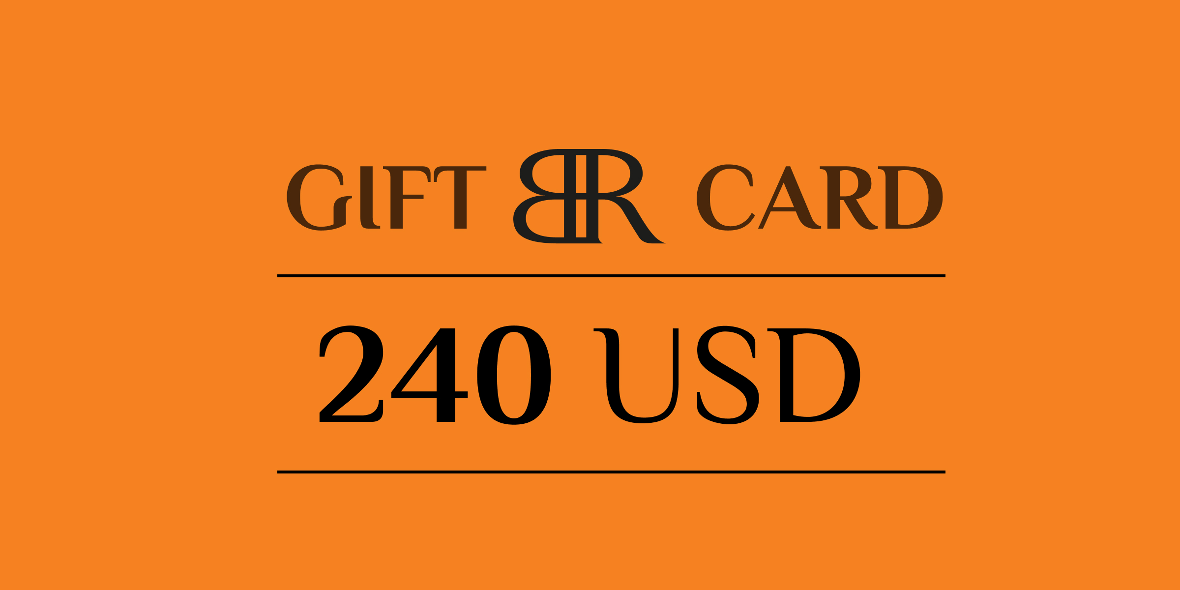 Banana Republic Gift Card 240 USD