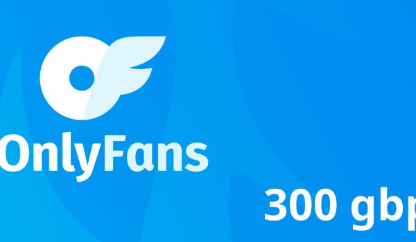 OnlyFans Gift Card 300 GBP