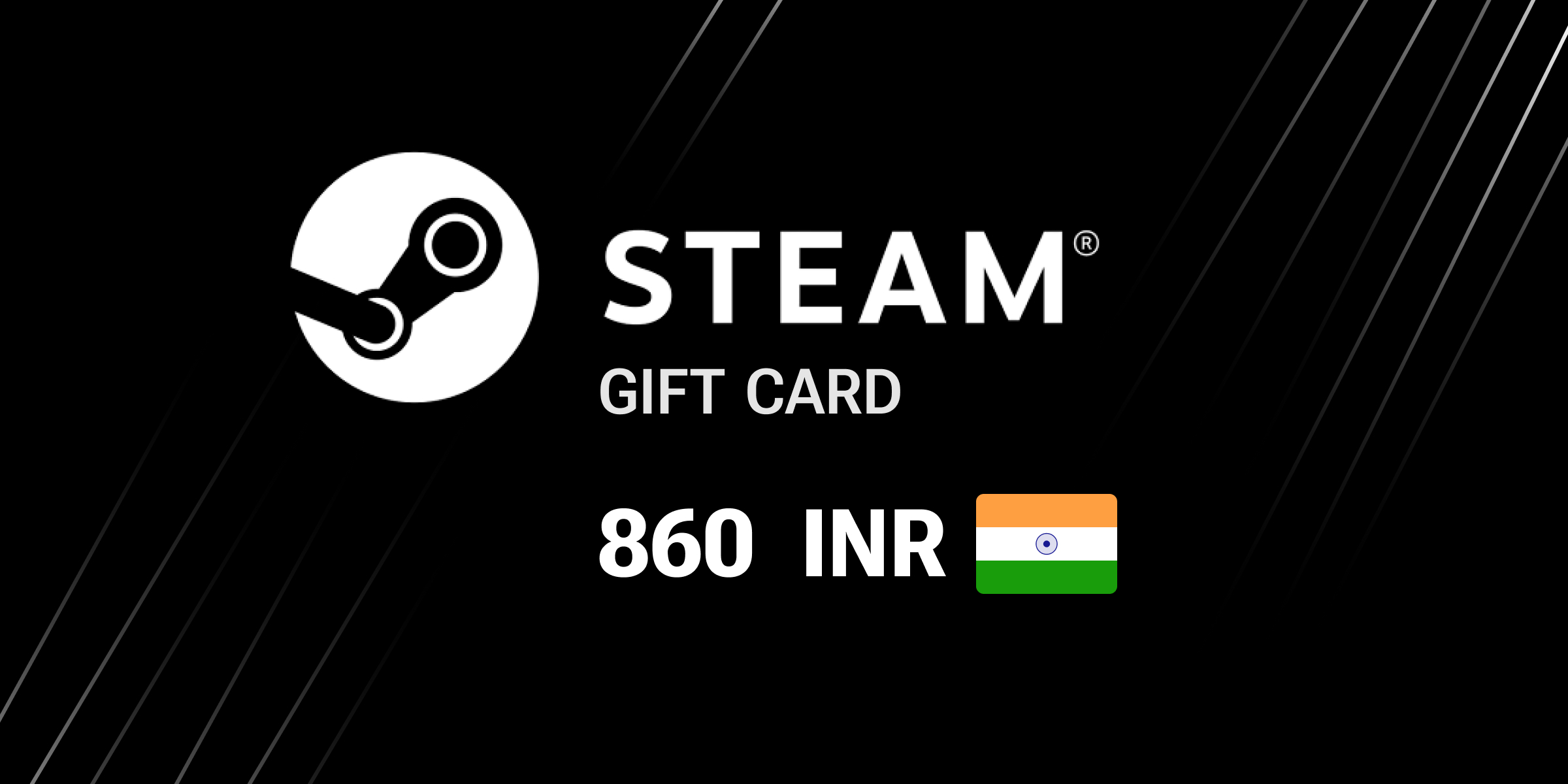 Steam Gift Card 860 INR