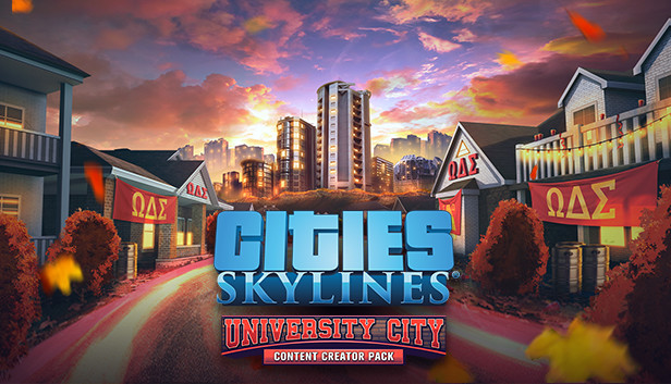 Cities Skylines Content Creator Pack University City (DLC)