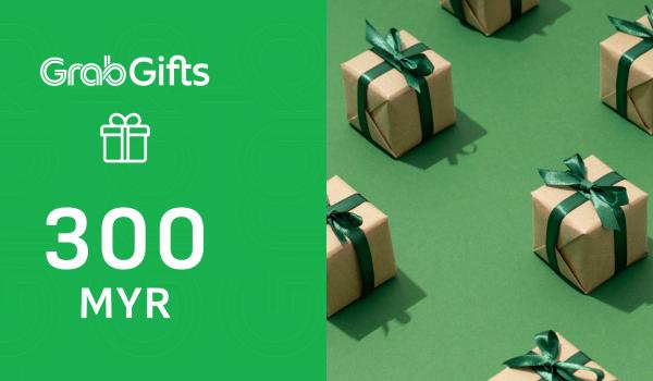 GrabGifts Gift Card 300 MYR