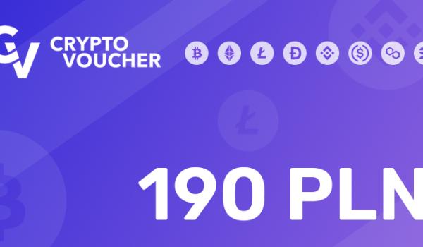 Crypto Voucher Gift Card 190 PLN