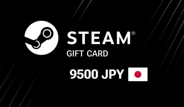 Steam Gift Card 9500 JPY