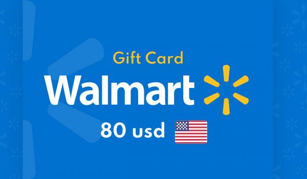 Walmart Gift Card 80 USD