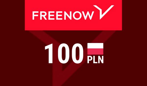 Free Now Gift Card 100 PLN