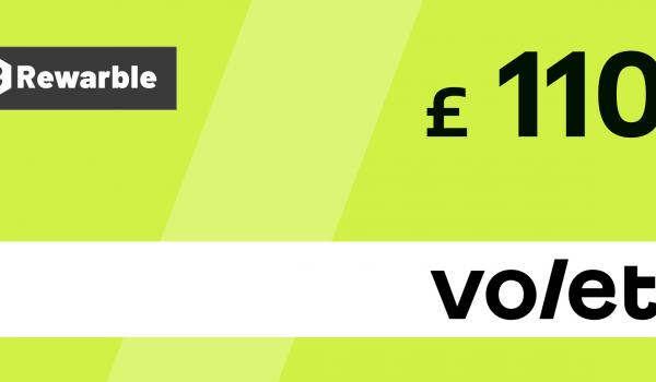 Volet Gift Card 110 GBP