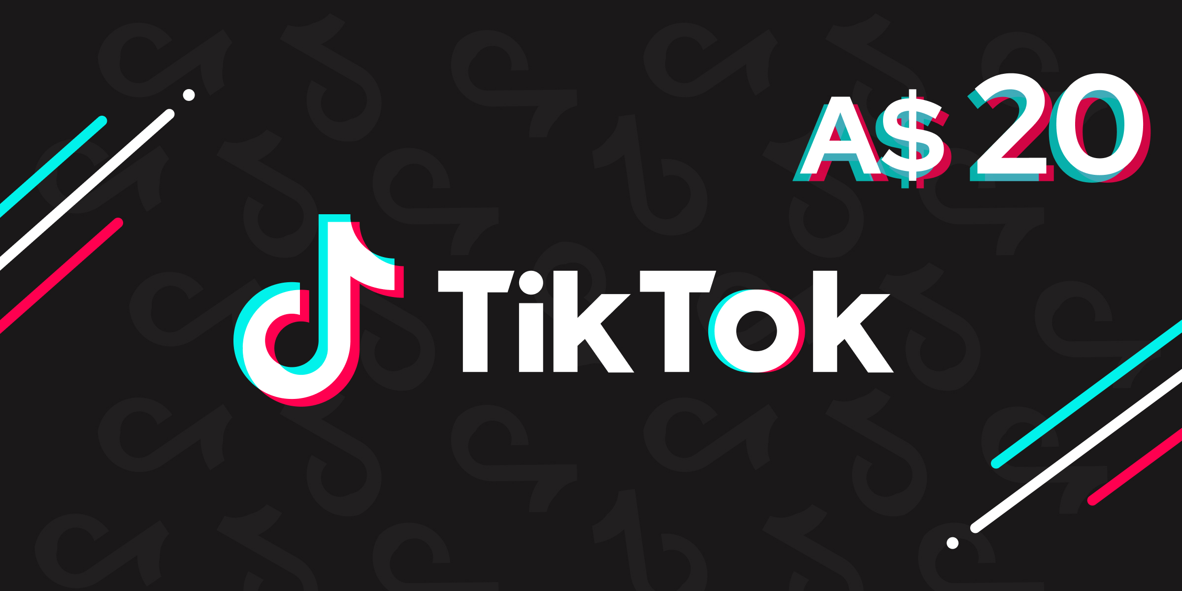 TikTok Gift Card 20 AUD