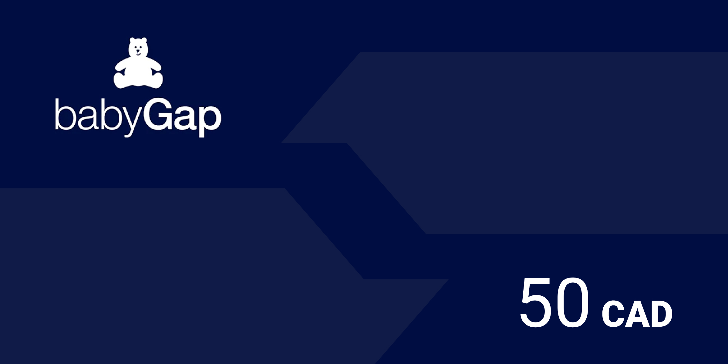 Baby Gap Gift Card 50 CAD