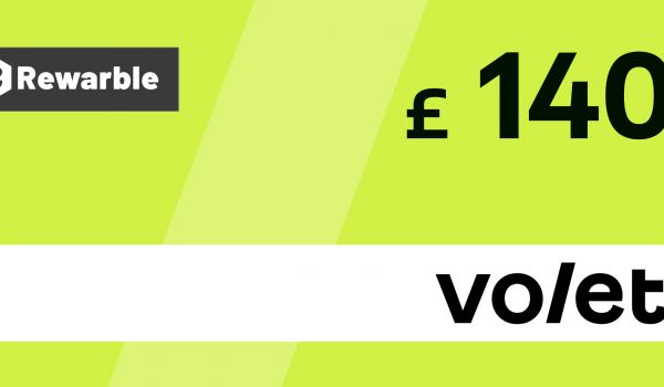 Volet Gift Card 140 GBP