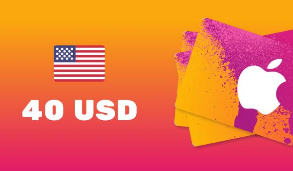 Apple iTunes Gift Card 40 USD