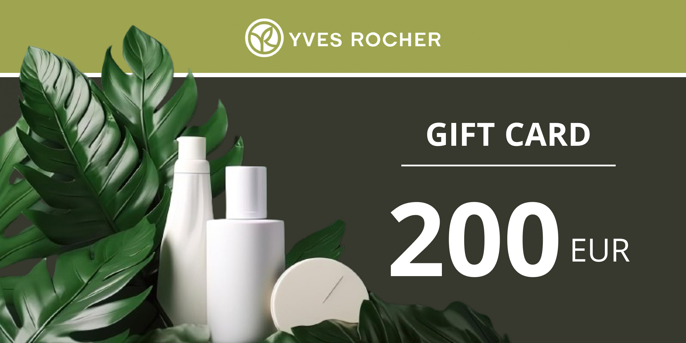Yves Rocher Gift Card 200 EUR