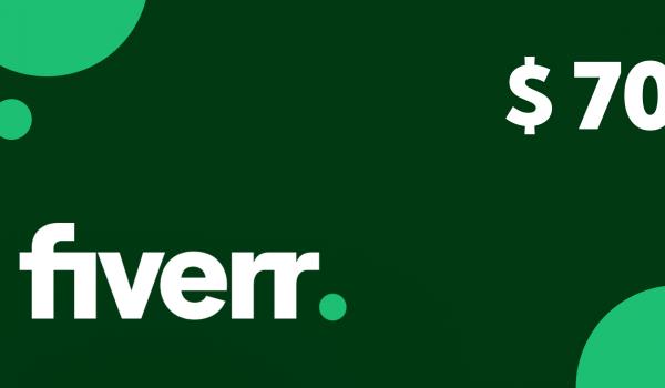 Fiverr Gift Card 70 USD