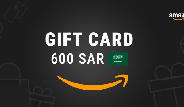 Amazon Gift Card 600 SAR