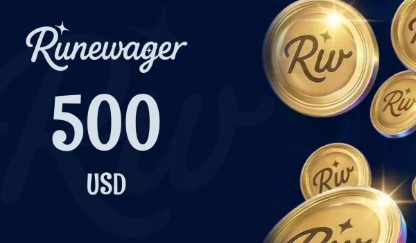 Runewager Gift Card 500 USD