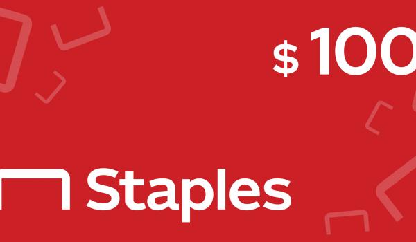 Staples Gift Card 100 USD