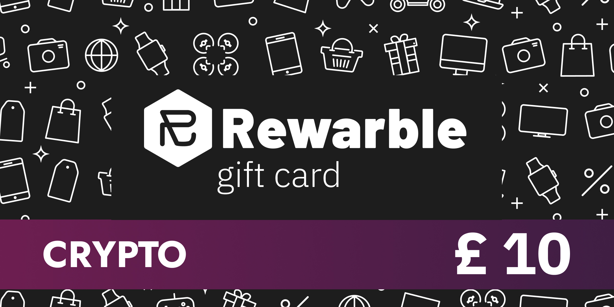 Rewarble Crypto Gift Card 10 GBP