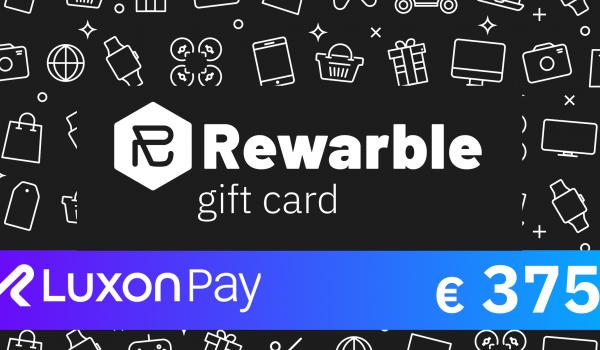 Rewarble Luxon Pay Gift Card 375 EUR