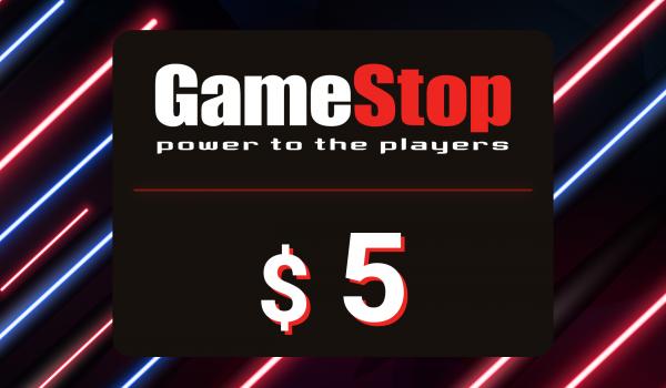 GameStop Gift Card 5 USD