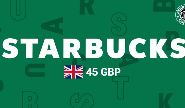 Starbucks Gift Card 45 GBP