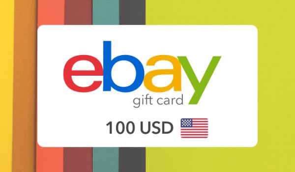 Ebay Gift Card 100 USD