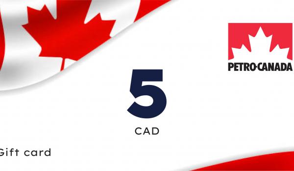 Petro Canada Gift Card 5 CAD